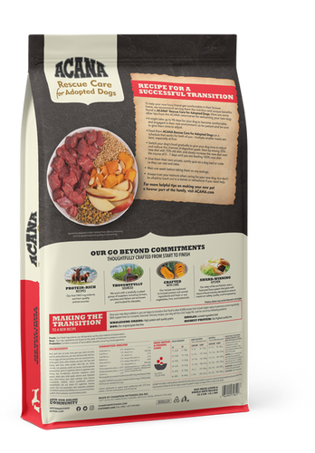 ACANA Rescue Care for Adopted Dogs Red Meat, Liver & Whole Oats Recipe Dry Dog Food (4-lb)