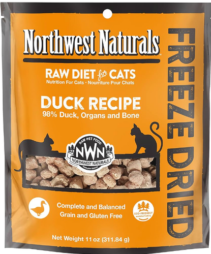 Northwest Naturals Frozen Cat Nibbles Duck