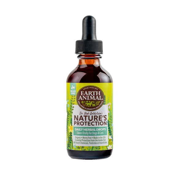 Earth Animal Nature's Protection™ Flea & Tick Daily Herbal Drops (Single)