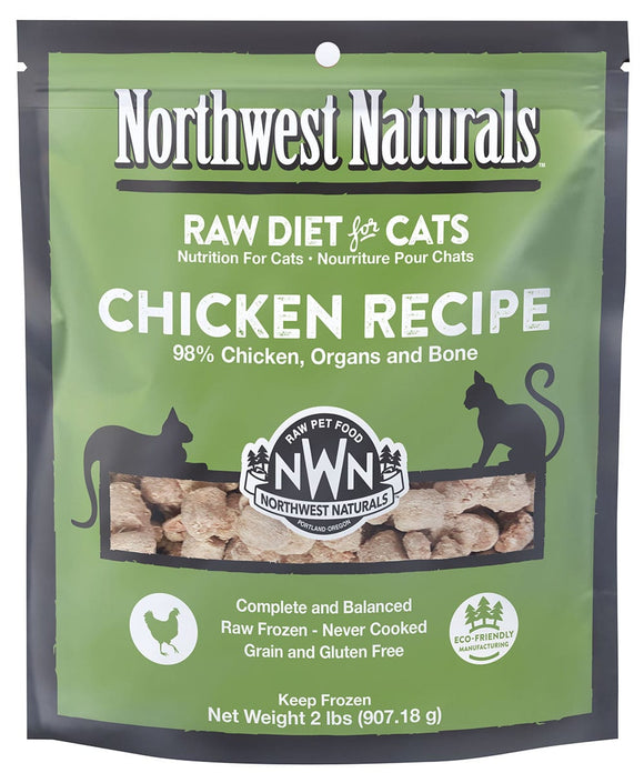 Northwest Naturals Frozen Cat Nibbles Chicken (11 oz)