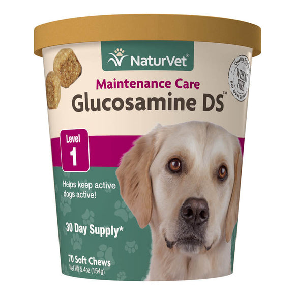 NaturVet Glucosamine DS™ Soft Chews (70 Ct)