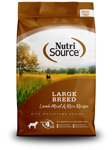 NutriSource® Large Breed Lamb Meal & Rice Recipe Dog Food (26 lb)