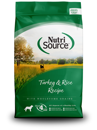 NutriSource® Turkey & Rice Dry Dog Food (26 lbs)