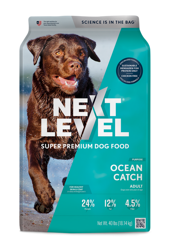 Next Level Ocean Catch Super Premium Dog Food (40 Lb)
