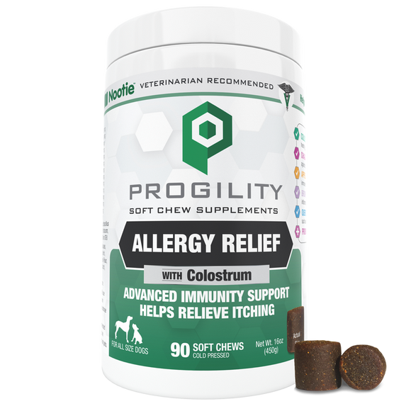 Nootie Progility Allergy & Immune Soft Chew Supplement For Dogs (90 Count)
