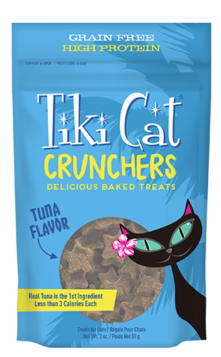 Tiki Cat® Crunchers Grain-Free Tuna Flavor Cat Treats (2 oz)