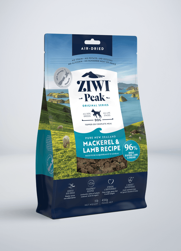 ZIWI® Pets Air-Dried Mackerel & Lamb Recipe Dog Food (2.2 lb)