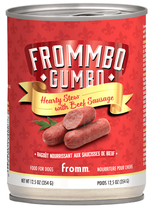 Fromm Frommbo™ Gumbo Hearty Stew with Pork Sausage Dog Food (12.5 oz Single Can)