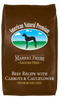 American Natural Premium Market Fresh Legume-Free Beef Recipe with Carrots & Cauliflower Premium Dog Food (4 lb bag)