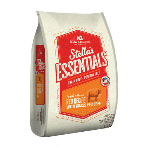 Stella & Chewy's Stella's Essentials High Plains Red Recipe with Grass-Fed Beef Dry Dog Food