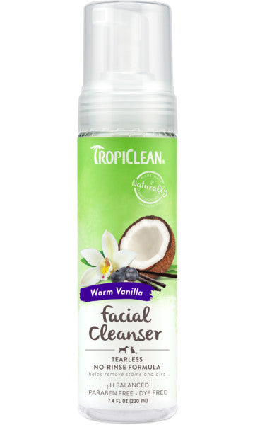 TropiClean Waterless Facial Cleanser (7.4 oz)