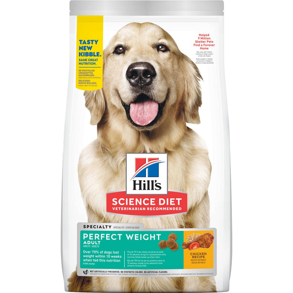 Hill's Science Diet Adult Perfect Weight Dog Food (28.5-lb)