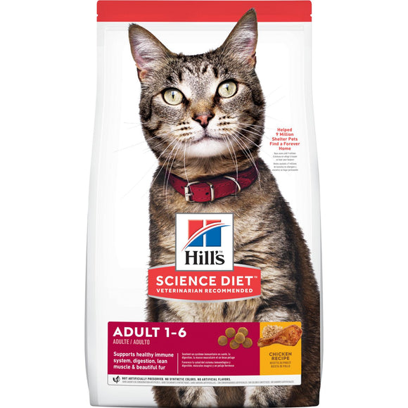 Hill's® Science Diet® Adult Chicken Recipe Cat Food (7-lb)