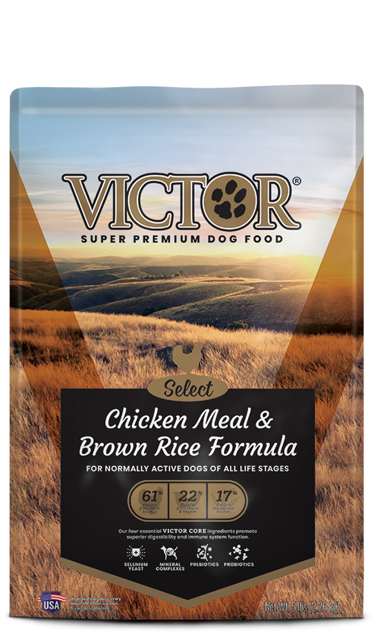 Victor Chicken Meal & Brown Rice Formula (40 lb)
