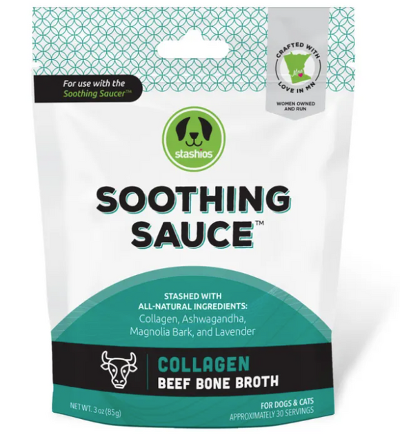 Stashios Soothing Sauce Collagen Beef Bone Broth (30 Servings Bulk Bag)