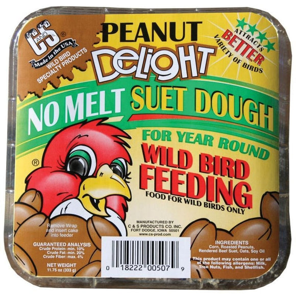 C&S Peanut Delight No Melt Suet Dough (11.75 oz)